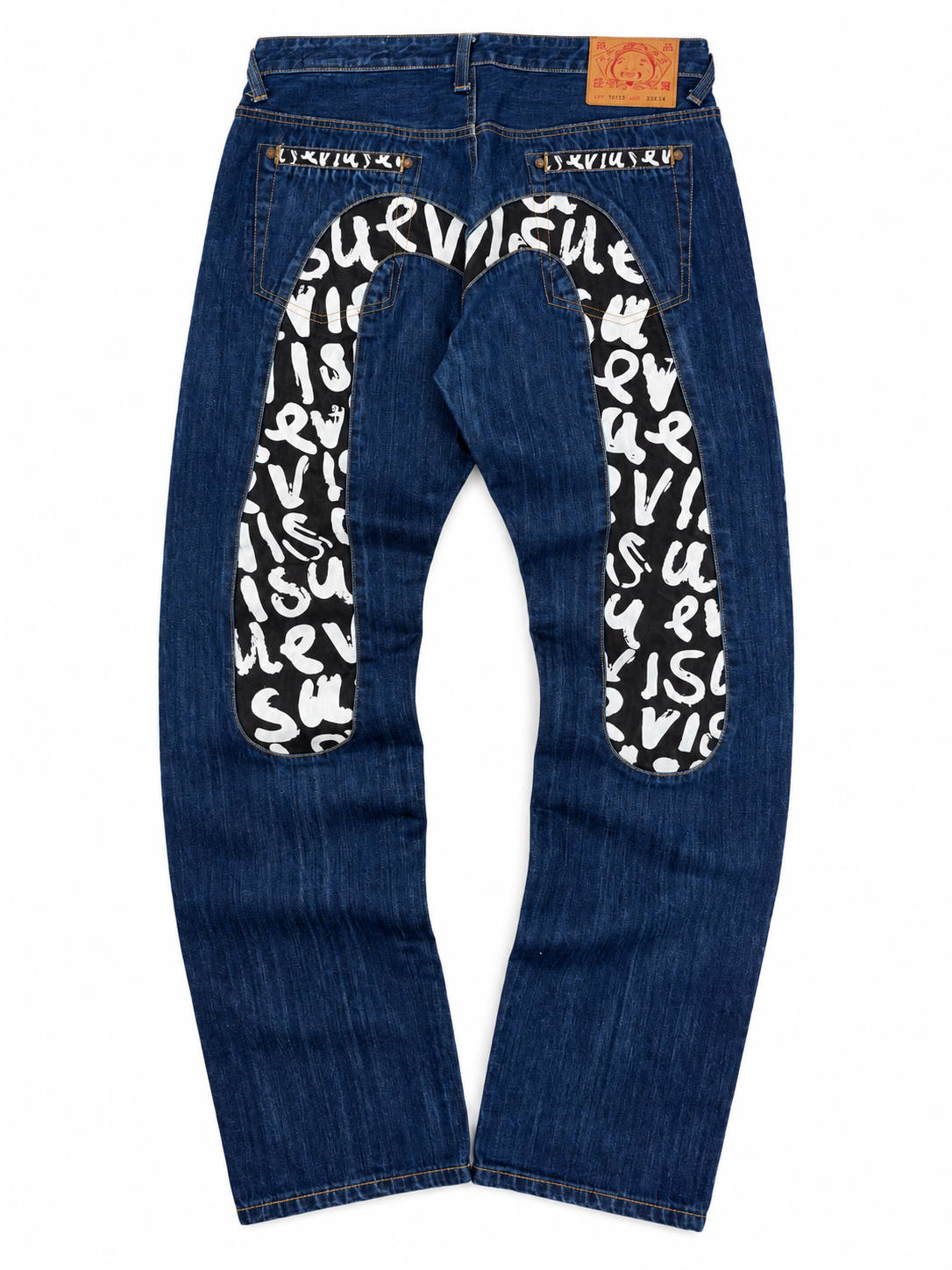 Evisu Selvedge Jeans Zebra Logo