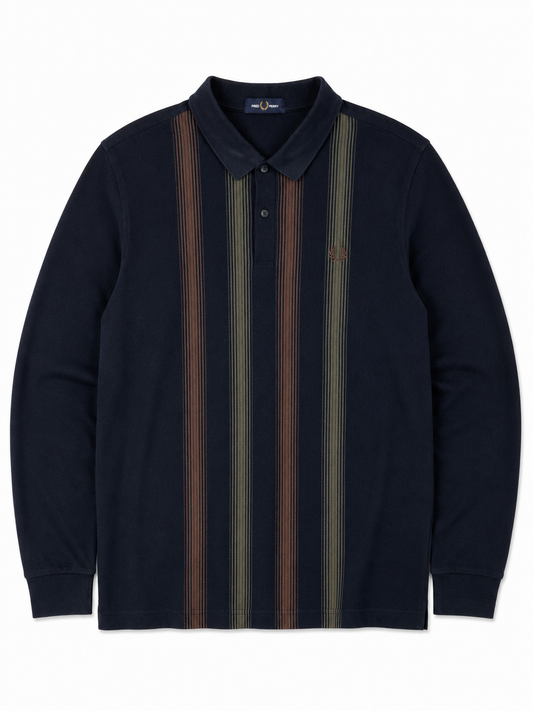 Fred Perry Polo Majica Dugih Rukava (XL)