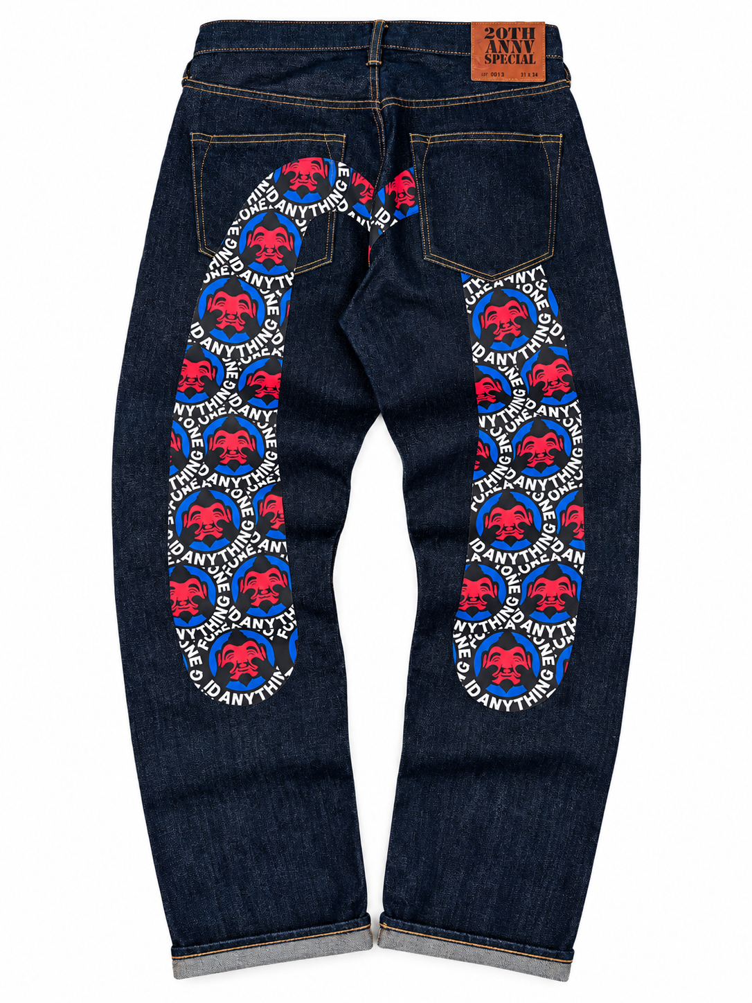 Evisu Selvedge Jeans 20 Anny Anything Big Logo