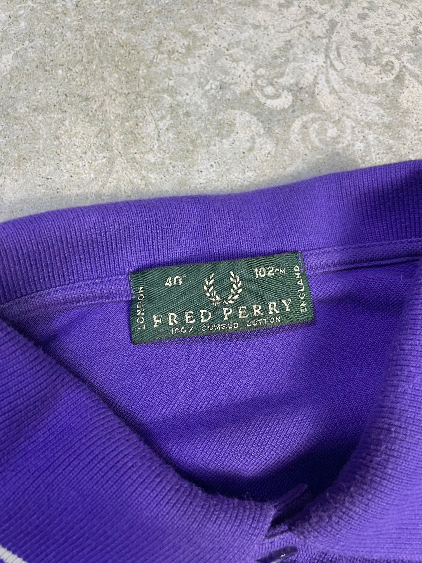 Fred Perry Polo Majica Dugih Rukava Vintage (M)