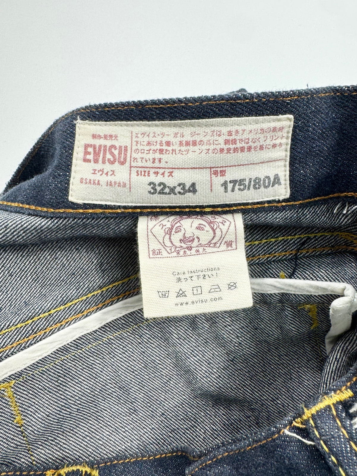 Evisu Selvedge Jeans Comics Logo (32/34)