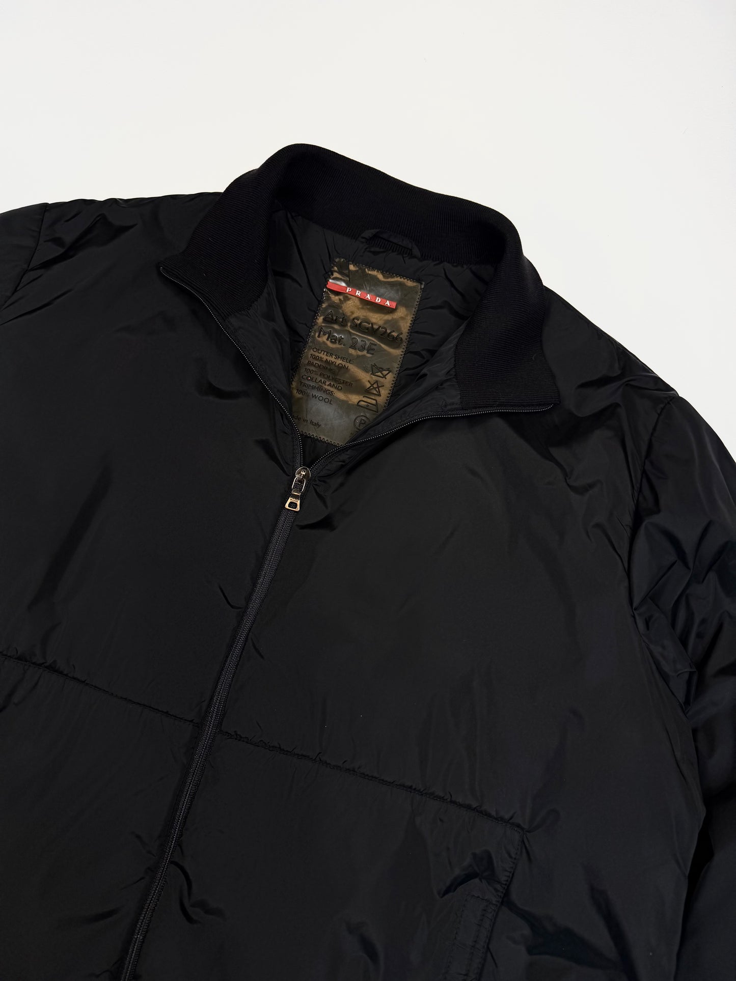 Prada 00’s Nylon Bomber (XL)