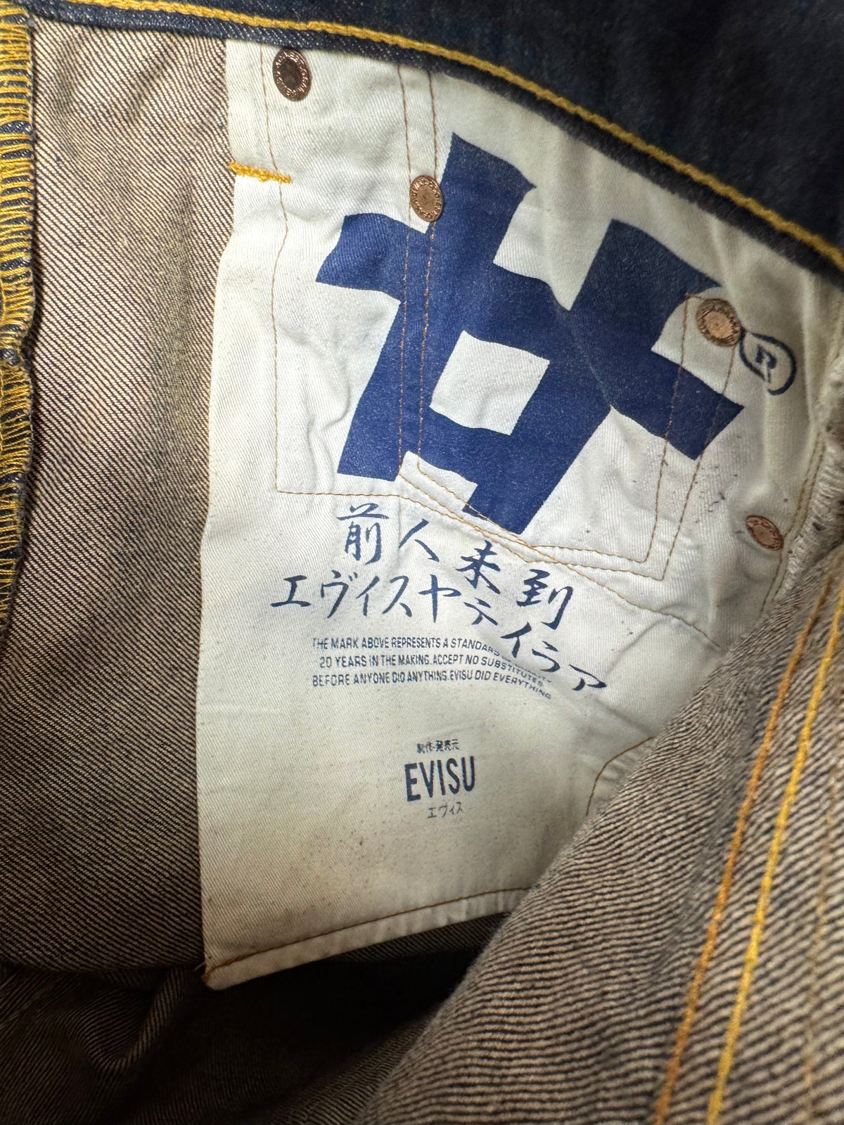 Evisu Selvedge Jeans 20 anny Special