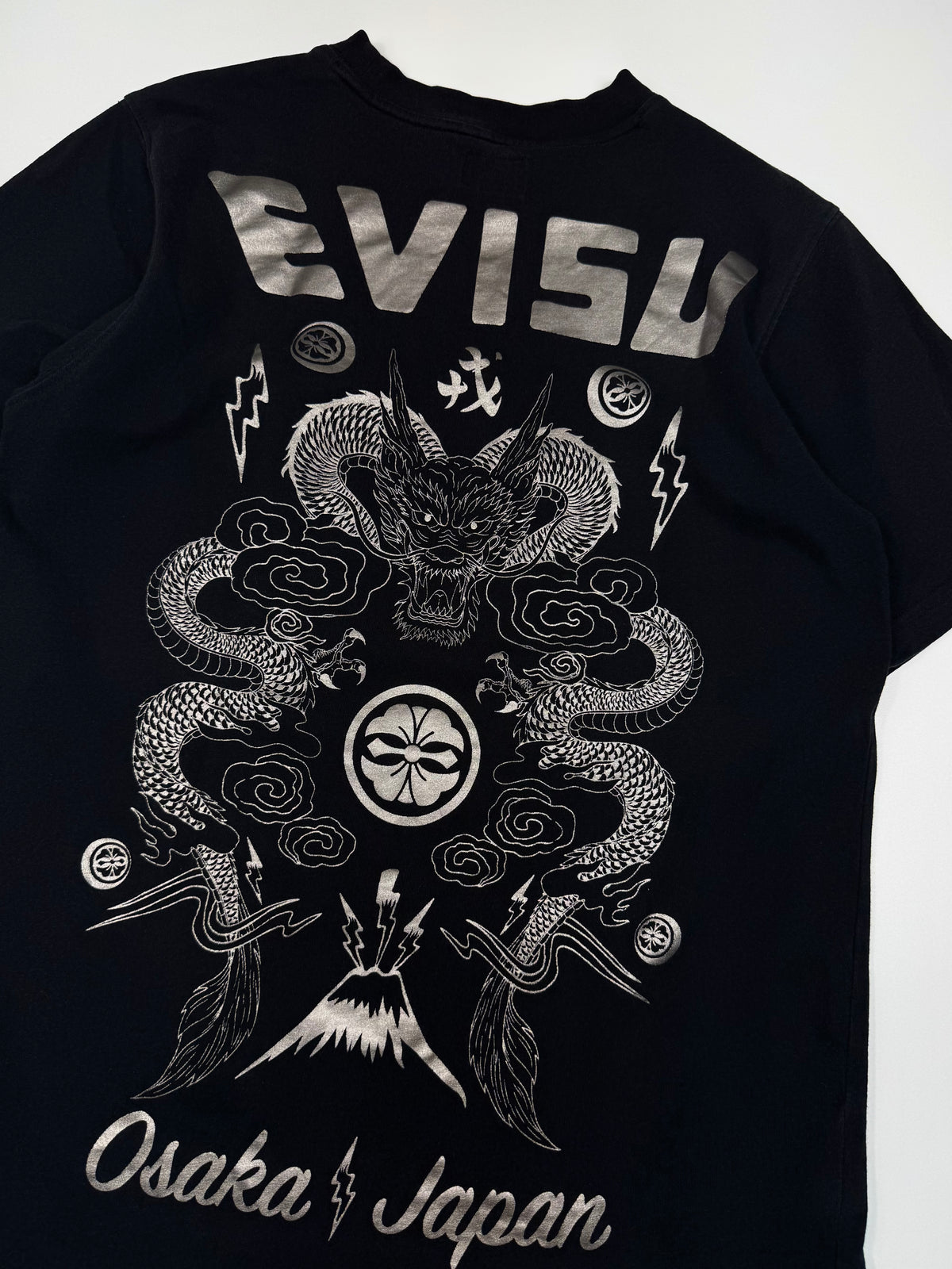 Evisu Chrome Logo Osaka Japan Tee