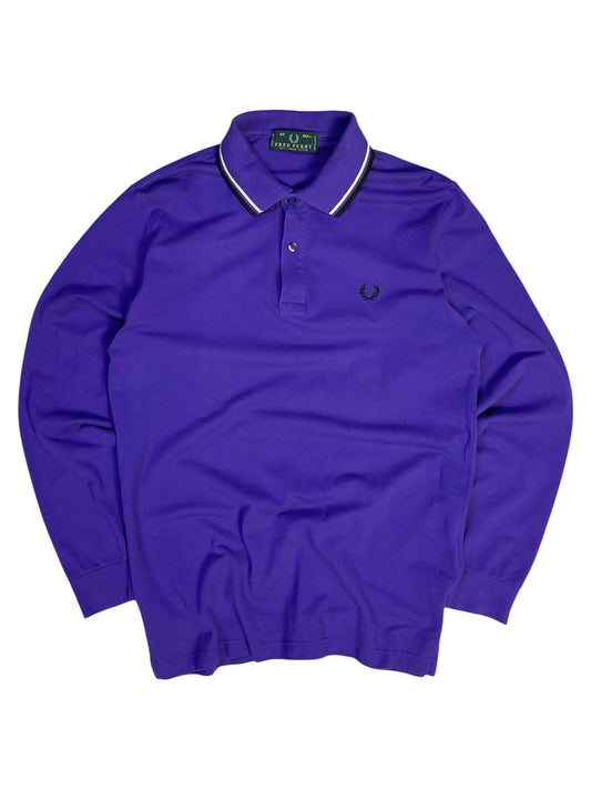 Fred Perry Polo Majica Dugih Rukava Vintage (M)