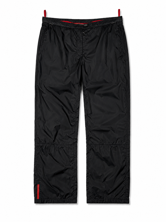 Prada Sport Nylon Red Tab Pantalone (M)