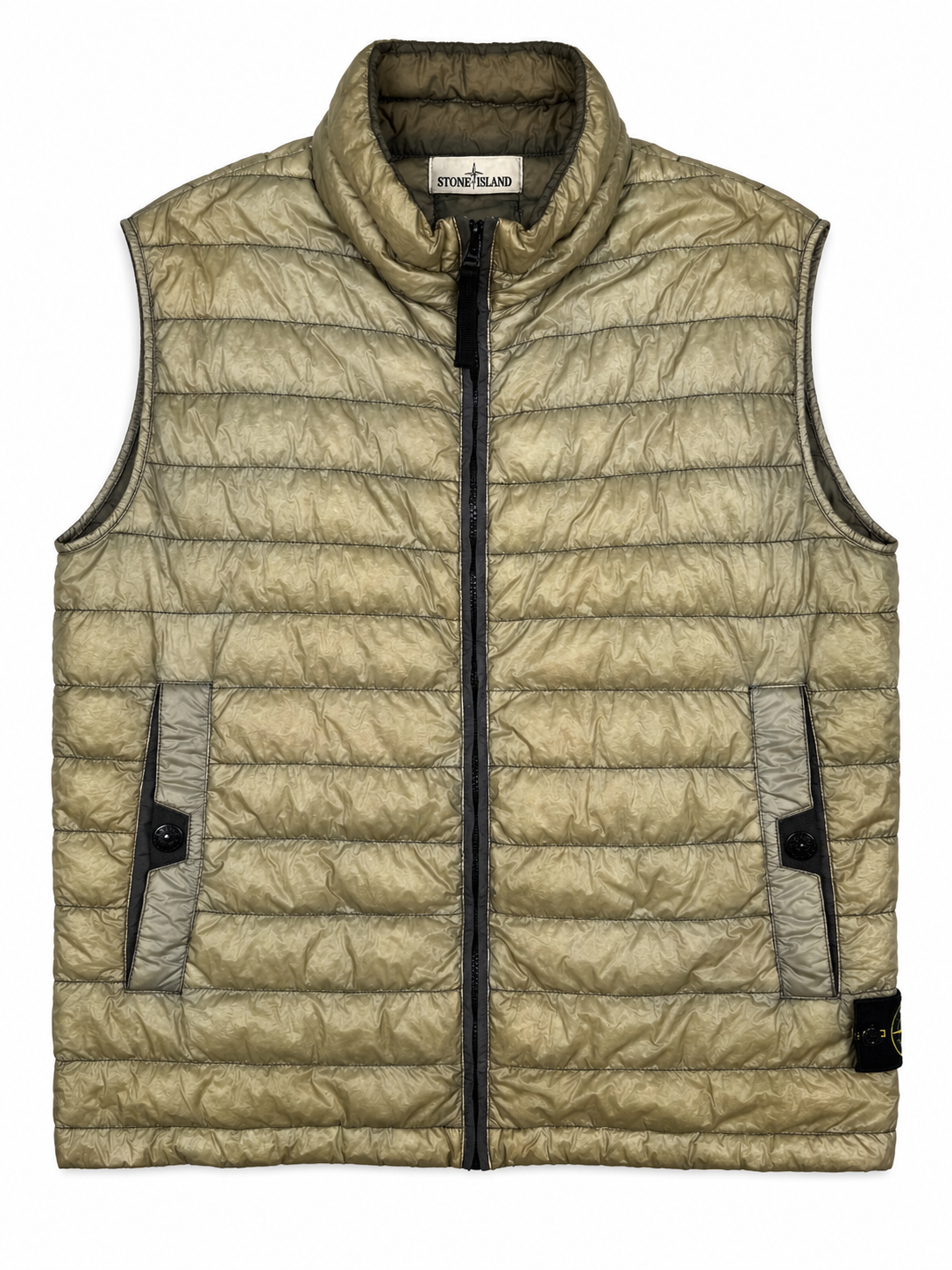 Stone Island Garment Dyed Down Filled Vest SS16