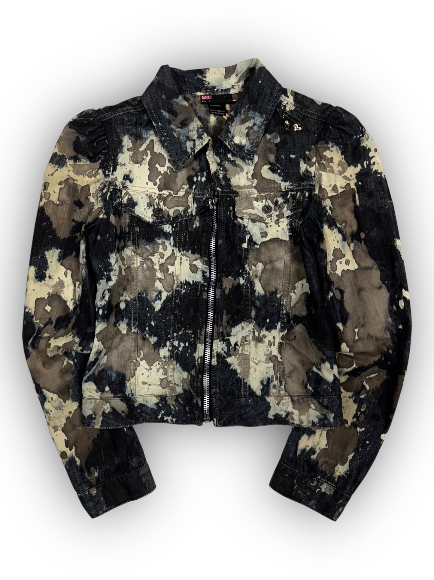 Diesel Splashed Denim Jakna Zenska 00’s (S)