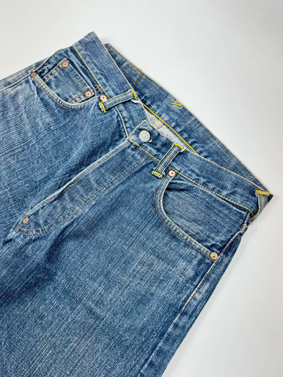 Evisu Vintage Selvedge Jeans Classic Logo (30/32)