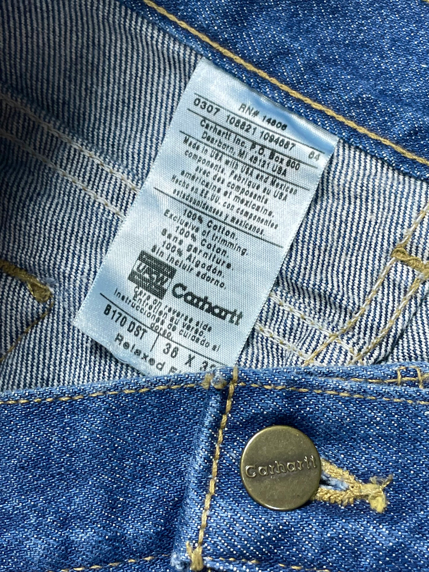 Carhartt USA Vintage Farmerke (36/32)